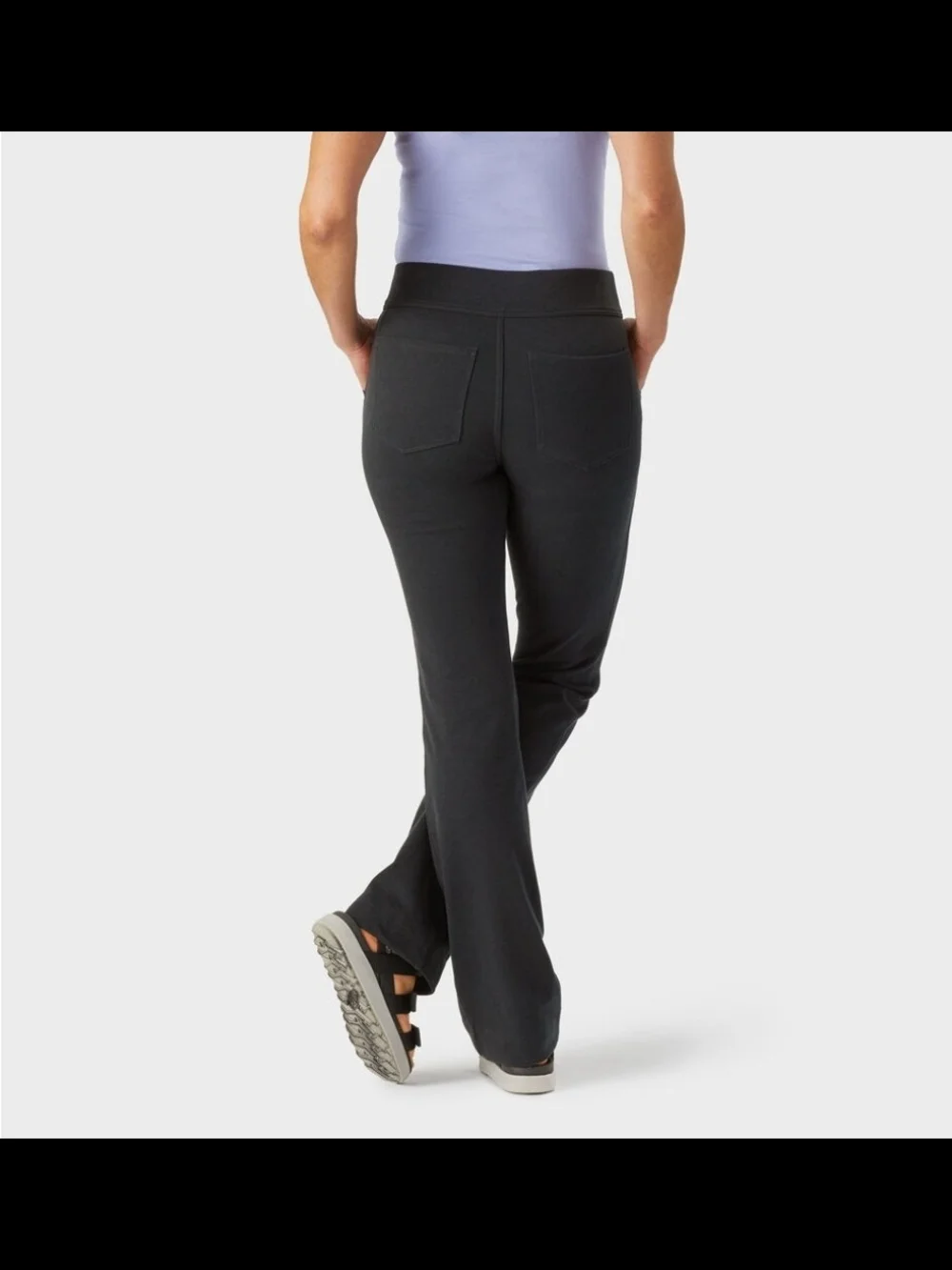 Duluth Trading Women's NoGA Naturale Cotton Bootcut Pants XL
